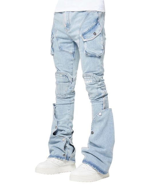 GUAPI Blue Aqua Coffin Arc Denim for men