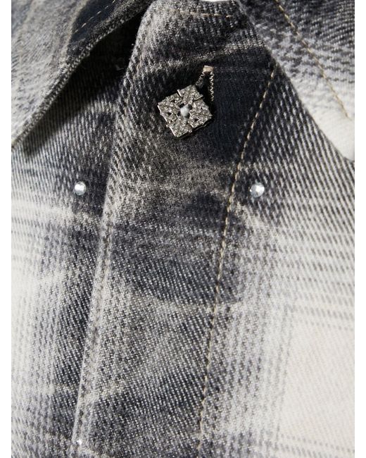 GUAPI Cloud Cross Flannel in Gray for Men | Lyst