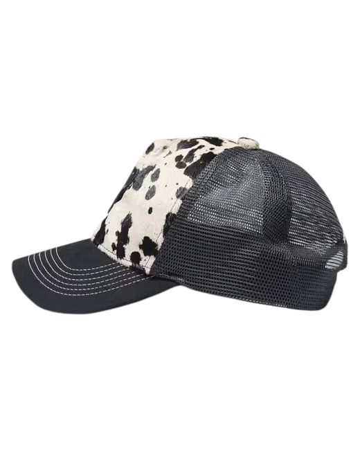 Represent Gray Mlm100650 Cow Hide Print Cap/Jet for men