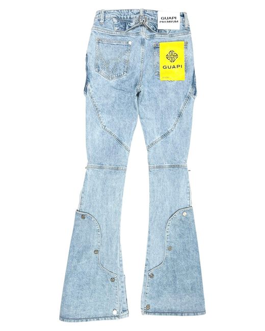 GUAPI Blue Aqua Coffin Arc Denim for men