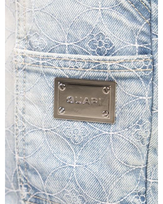 GUAPI Blue Aqua Sashiko Denim for men