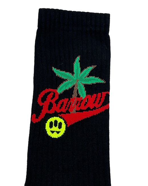 Barrow Black S4Bwuaso024 Socks for men