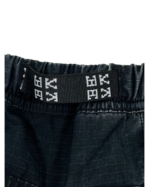 DevÁstates Blue Hike Cargo Shorts Washed for men