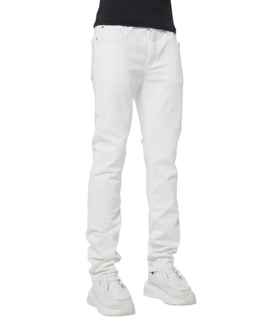 GUAPI White Off Basics Regular Denim for men