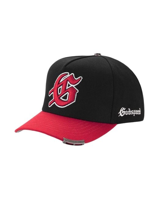 Godspeed Red Nsignia Hat (Bb) for men