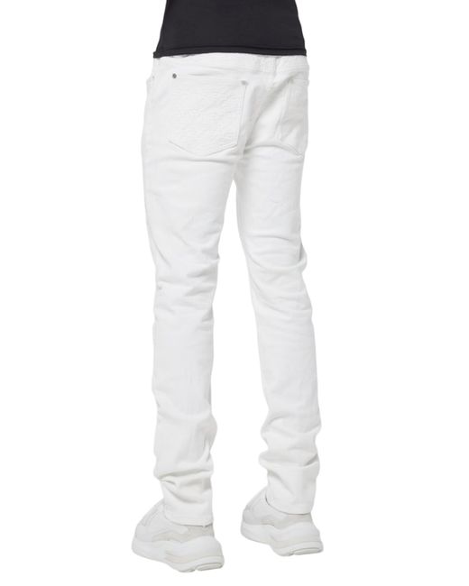 GUAPI White Off Basics Regular Denim for men