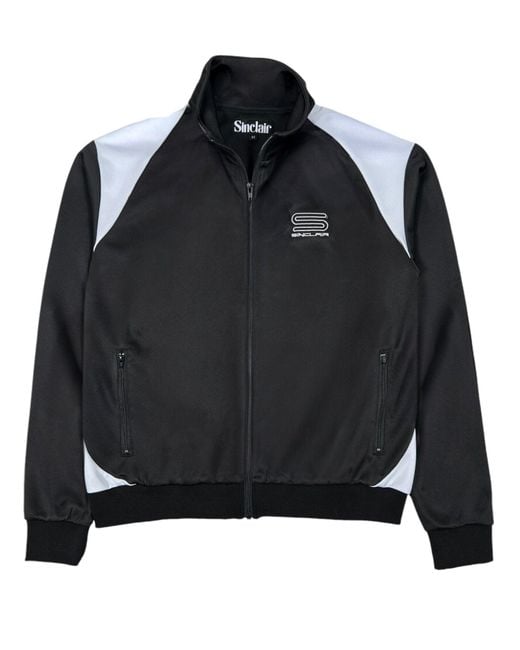 Sinclair Black Smt190 Tech Logo Track Jacket for men