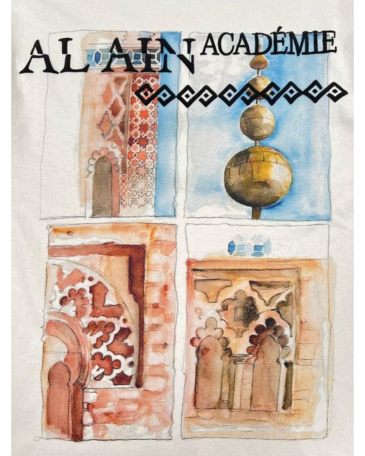 Al Ain White Amhx-S816 Farah T-Shirt for men