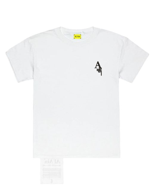 Al Ain White Amhx-S817 Sekaya T-Shirt for men