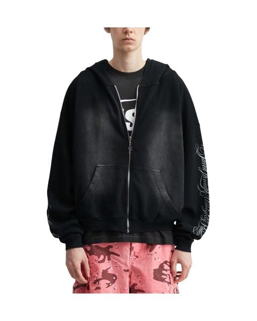 HELLSTAR Black Thermal Zip-Up for men