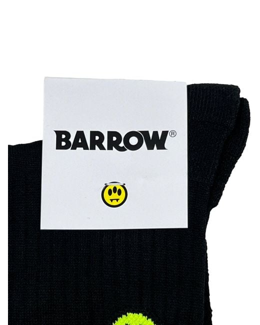 Barrow Black S4Bwuaso024 Socks for men