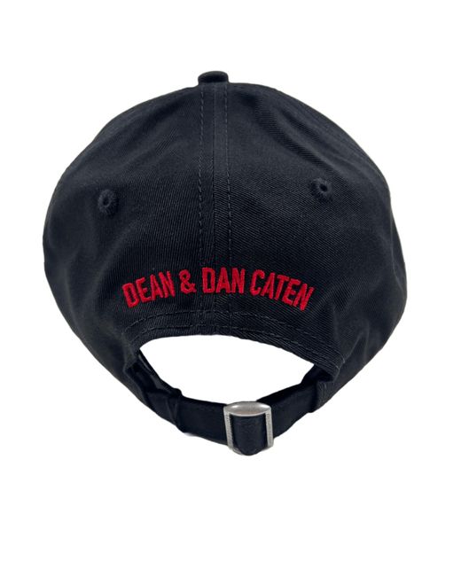 DSquared² Blue Bcm0624 D2 Patch Cap Gabardine for men