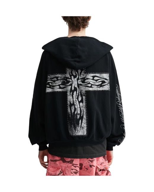 HELLSTAR Black Thermal Zip-Up for men
