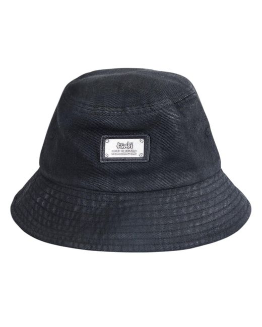 Ksubi Blue Plated Bucket Hat Backstage for men