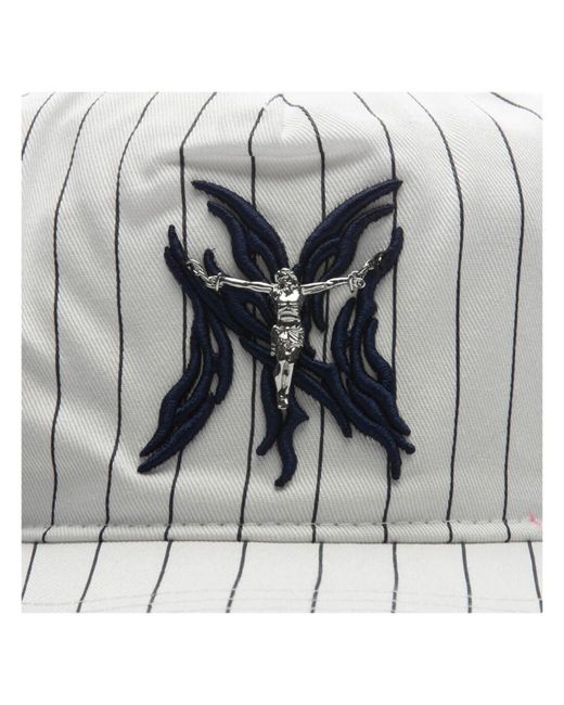 HELLSTAR Gray Ny Flame Snapback for men