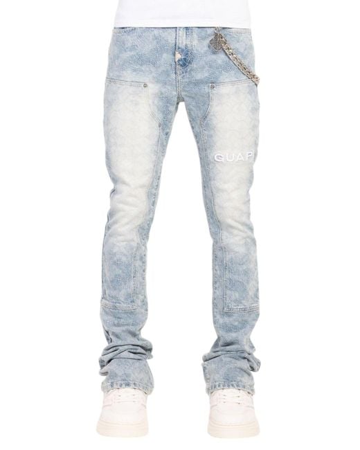 GUAPI Blue Aqua Sashiko Denim for men