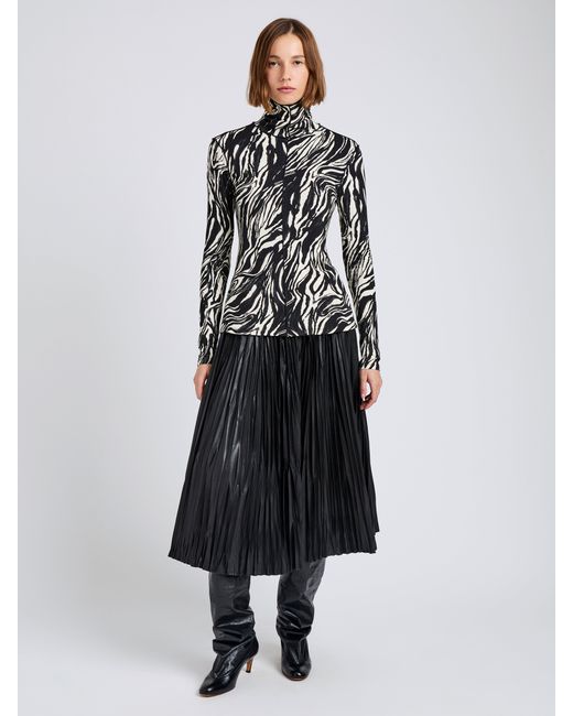 Proenza Schouler Black Audrey Top