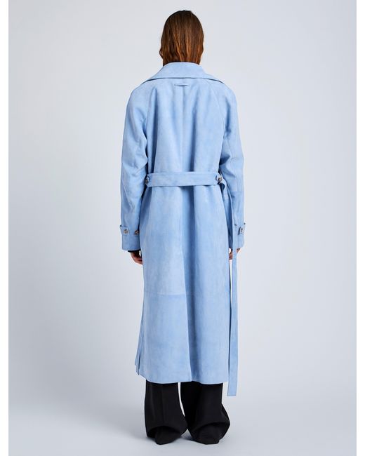 Proenza Schouler Blue Ramona Coat