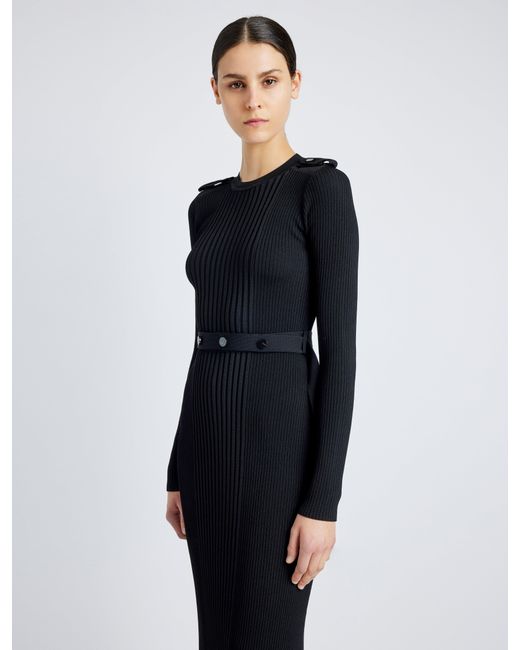 Proenza Schouler Black Lauryn Dress