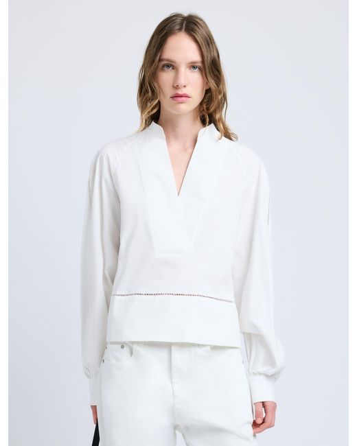 Proenza Schouler White Grayson Top