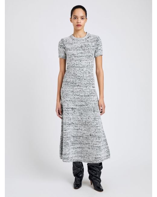 Proenza Schouler Gray Mel Dress