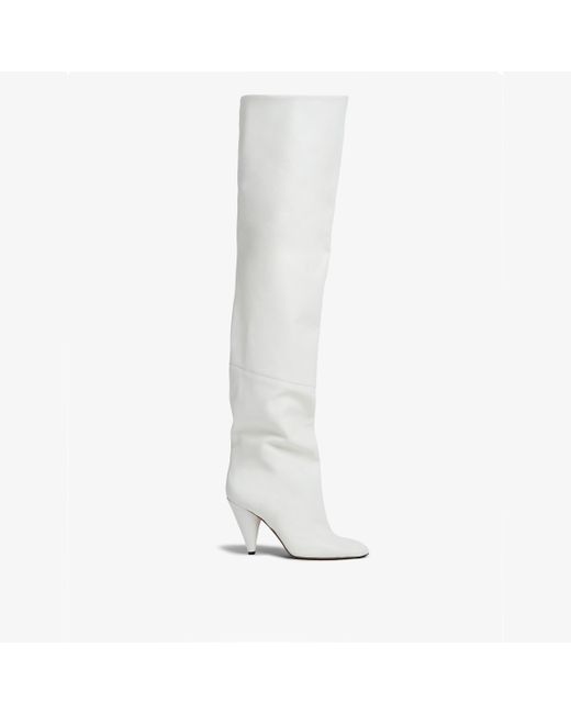 Proenza Schouler White Cone Over The Knee Boots