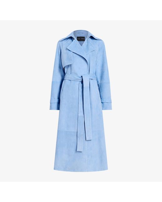 Proenza Schouler Blue Ramona Coat