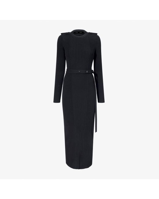 Proenza Schouler Black Lauryn Dress
