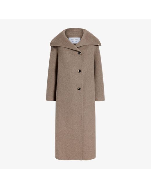 Proenza Schouler Brown Corey Coat
