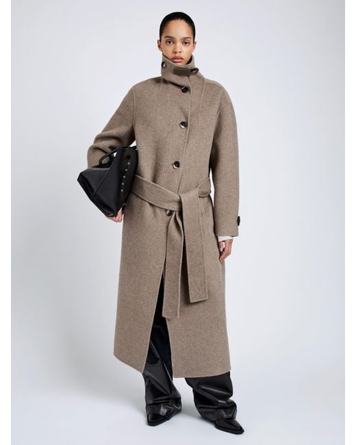 Proenza Schouler Brown Corey Coat