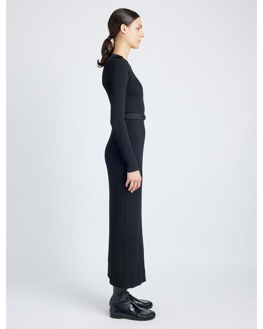 Proenza Schouler Black Lauryn Dress