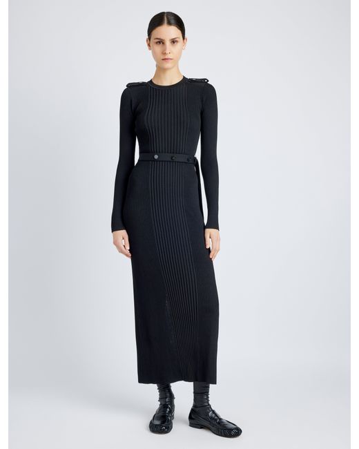 Proenza Schouler Black Lauryn Dress