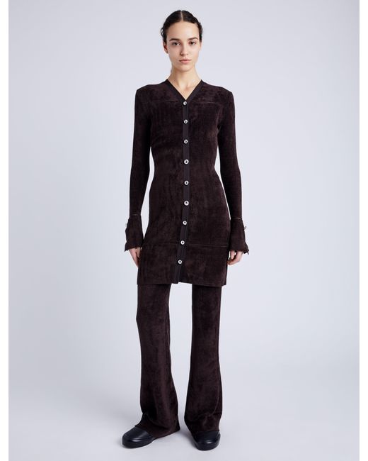 Proenza Schouler Purple Evie Knit Pant