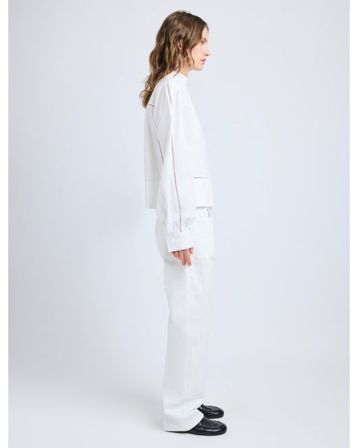 Proenza Schouler White Grayson Top