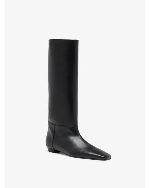 Proenza Schouler Black Trap Flat Boot