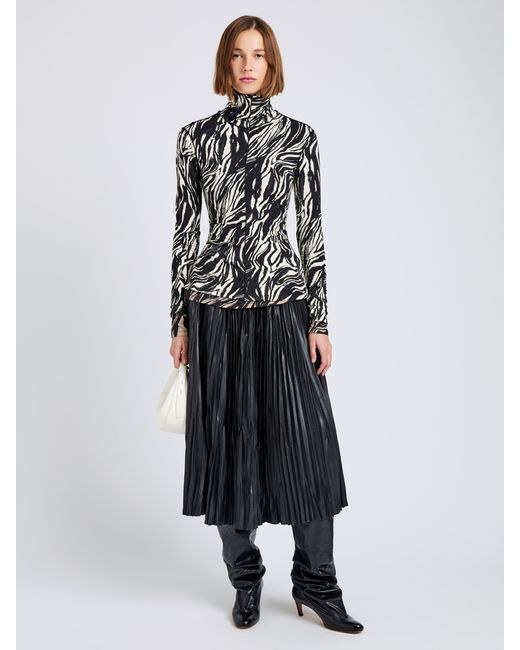 Proenza Schouler Black Audrey Top