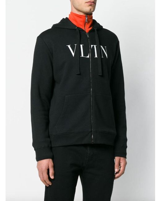 valentino hoodie zip