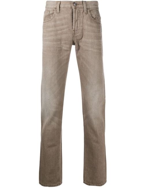 Gucci Denim Distressed Straight-leg 