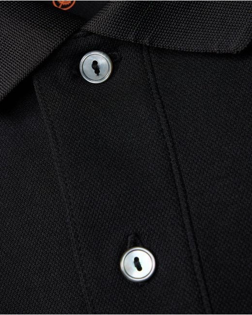 Psycho Bunny Black Webster Sport Polo Shirt for men