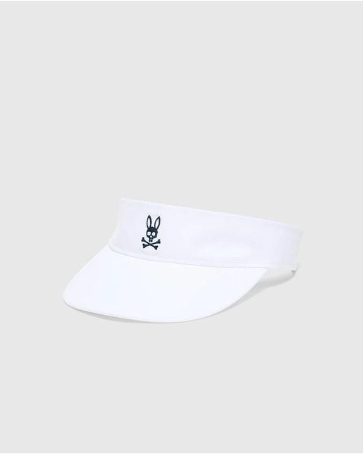 Psycho Bunny Blue Sport Visor for men
