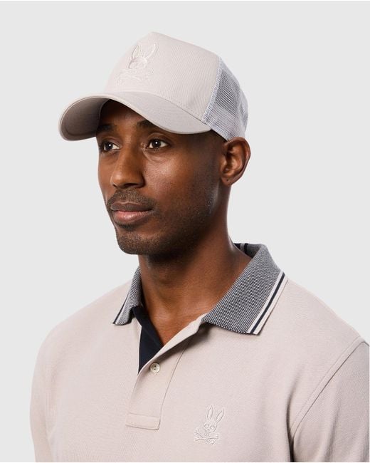 Psycho Bunny Multicolor Malton Trucker Cap for men