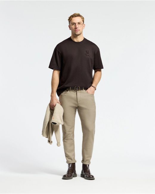 Psycho Bunny Black Eldorado Oversized Tee for men
