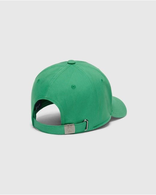 Psycho Bunny Green Duncan Baseball Cap for men