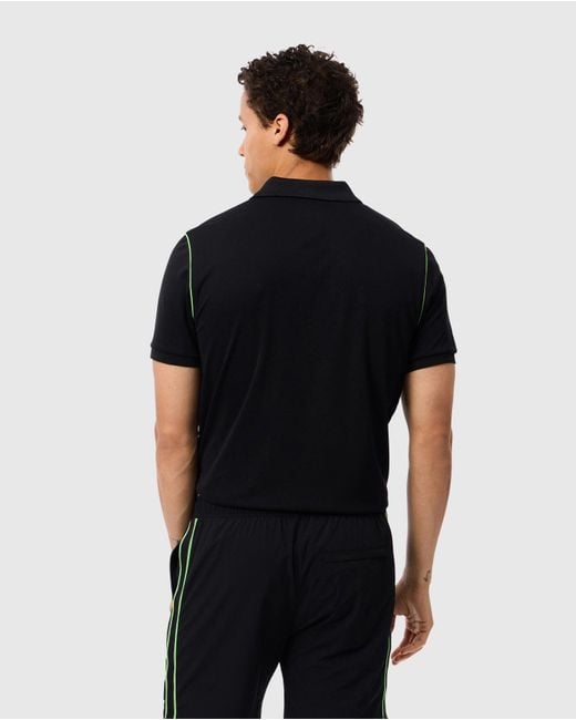 Psycho Bunny Black Webster Sport Polo Shirt for men
