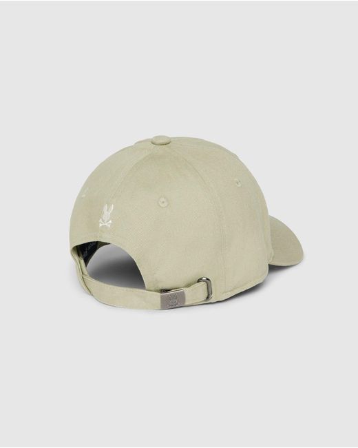 Psycho Bunny Natural Kayden Baseball Cap for men
