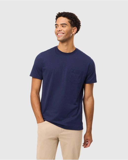 Logan Tee Deco Blue - Psycho Bunny main image 1