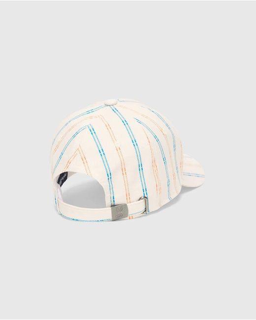 Psycho Bunny Orange Antoine Baseball Cap for men