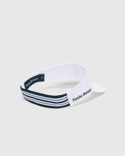 Psycho Bunny Blue Sport Visor for men