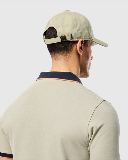 Psycho Bunny Natural Kayden Baseball Cap for men