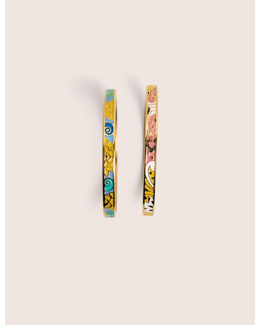 Public Desire Natural Two Pack Of Patterned Bangles